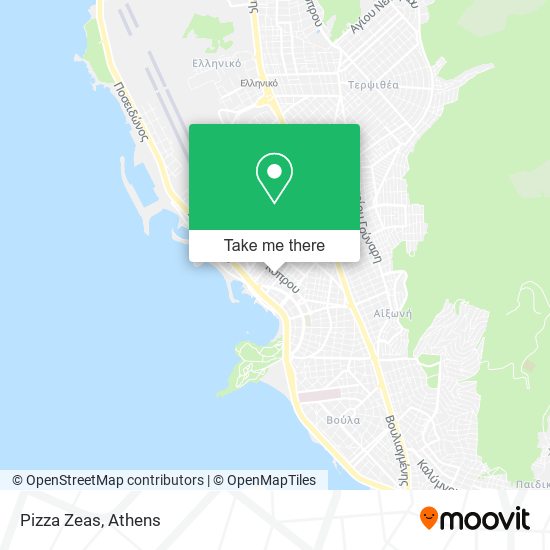 Pizza Zeas map