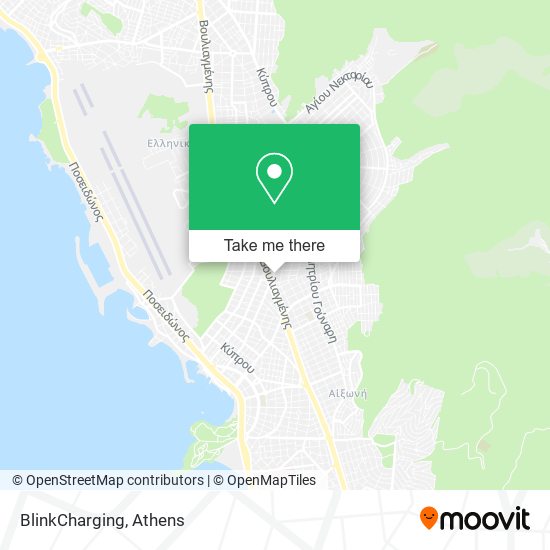 BlinkCharging map