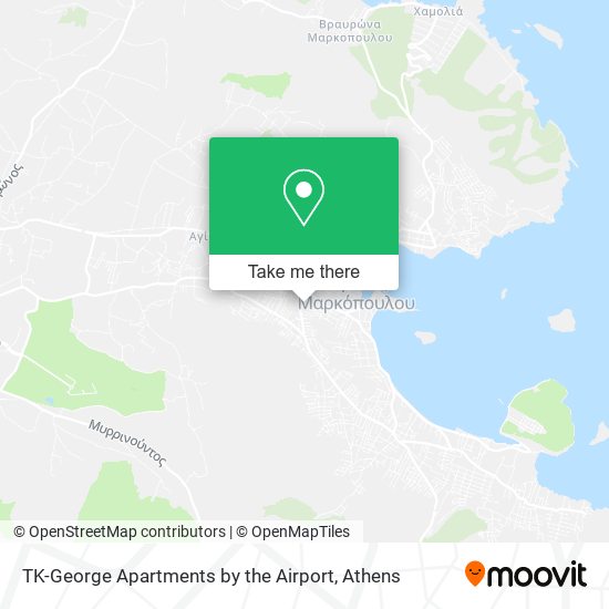 TK-George Apartments by the Airport map