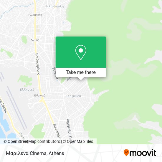Μαριλένα Cinema map