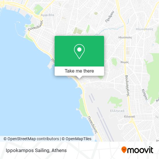 Ippokampos Sailing map