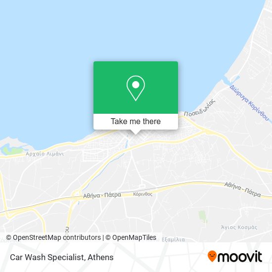 Car Wash Specialist map