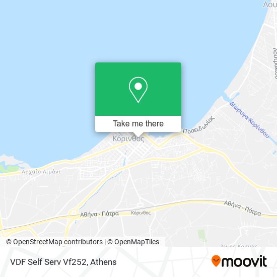 VDF Self Serv Vf252 map