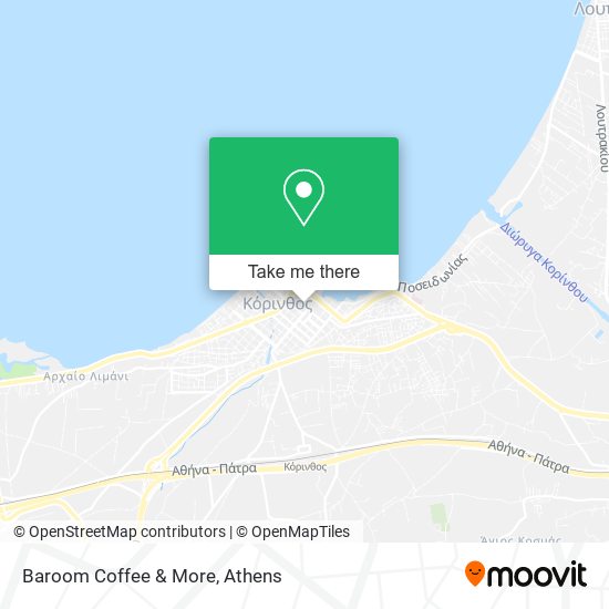 Baroom Coffee & More map