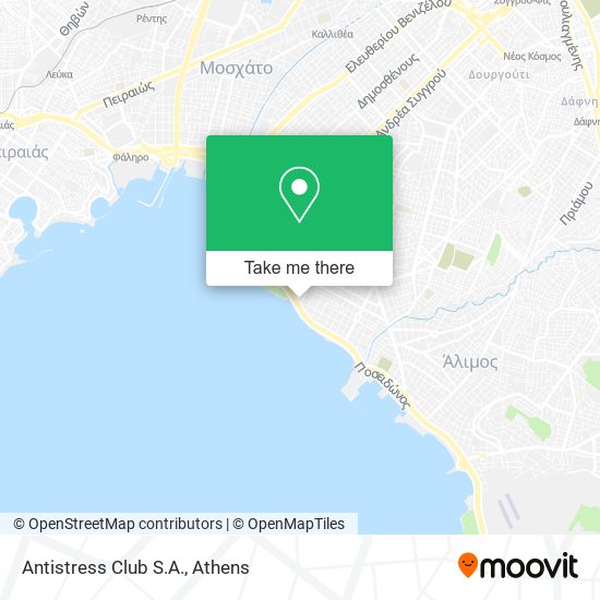Antistress Club S.A. map