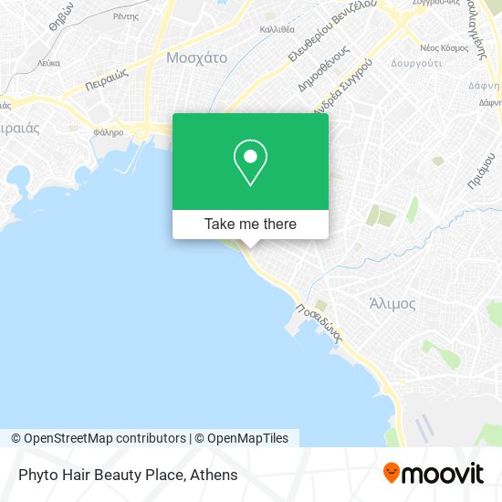 Phyto Hair Beauty Place map