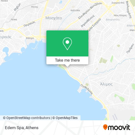Edem Spa map