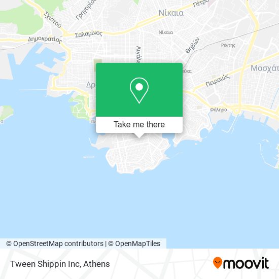 Tween Shippin Inc map