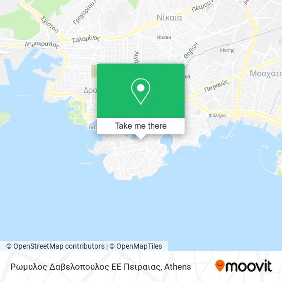 Ρωμυλος Δαβελοπουλος ΕΕ Πειραιας map