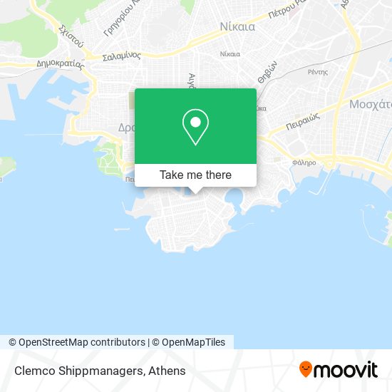 Clemco Shippmanagers map
