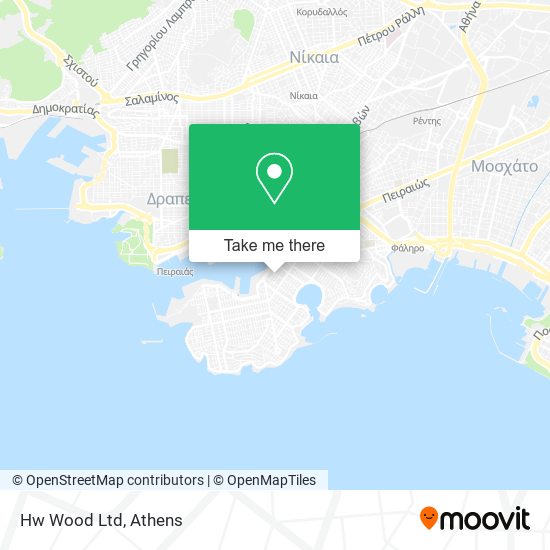 Hw Wood Ltd map