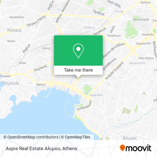 Aspis Real Estate Αλιμου map