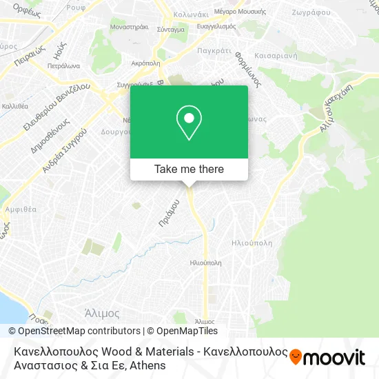 Κανελλοπουλος Wood & Materials - Κανελλοπουλος Αναστασιος & Σια Εε map
