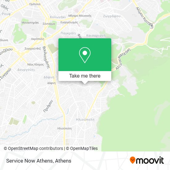 Service Now Athens map