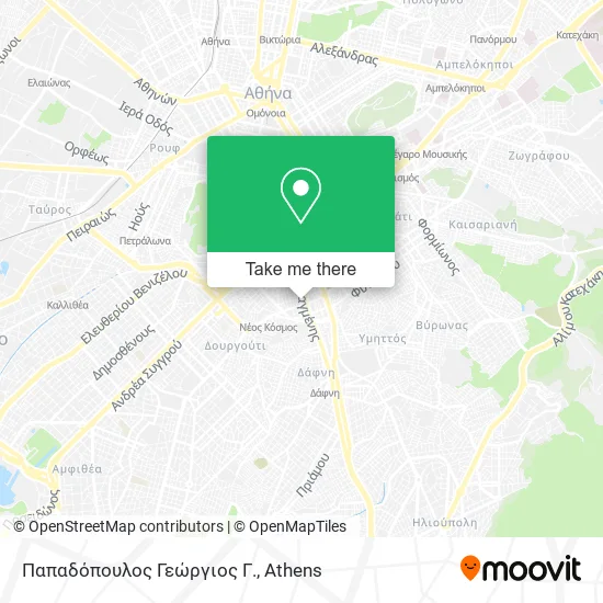 Παπαδόπουλος Γεώργιος Γ. map