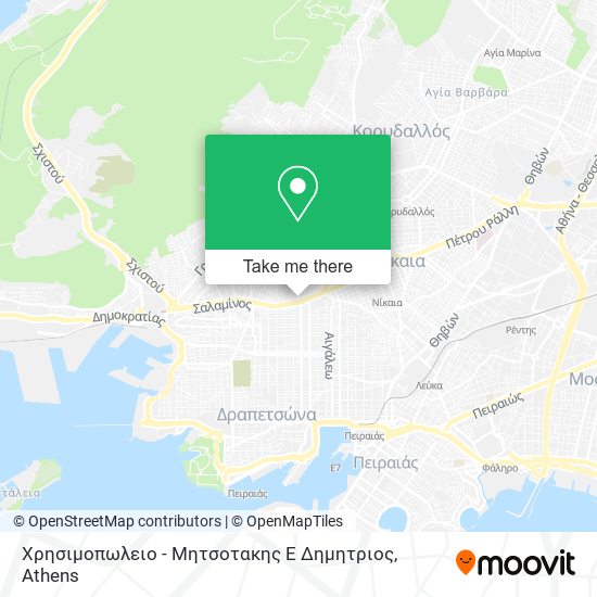 Χρησιμοπωλειο - Μητσοτακης Ε Δημητριος map