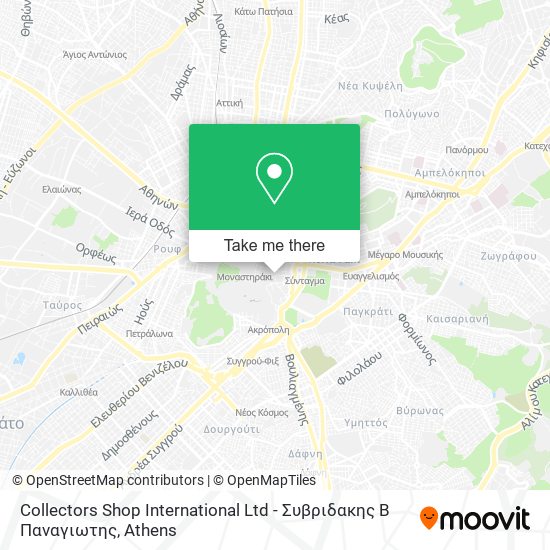 Collectors Shop International Ltd - Συβριδακης Β Παναγιωτης map