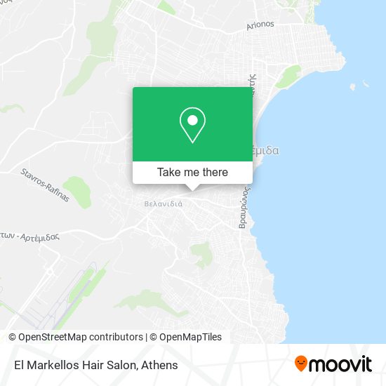 El Markellos Hair Salon map