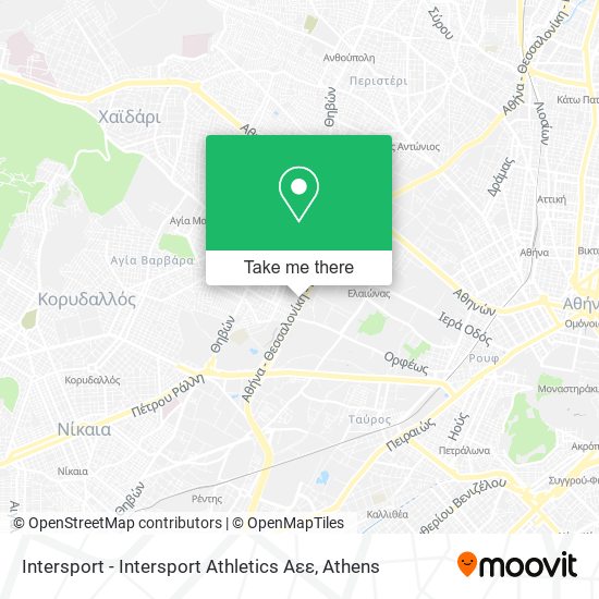 Intersport - Intersport Athletics Αεε map