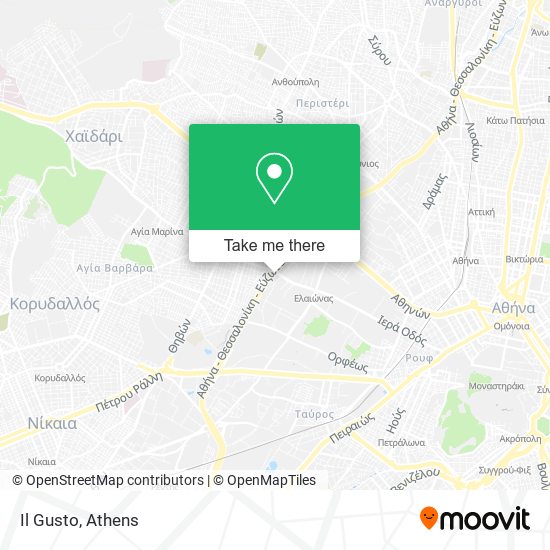 Il Gusto map