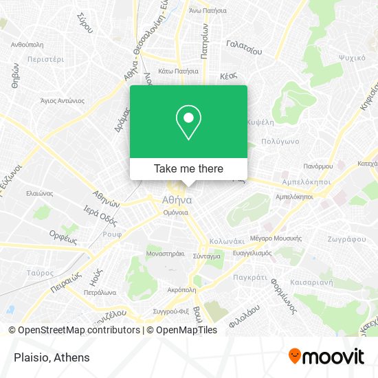 Plaisio map