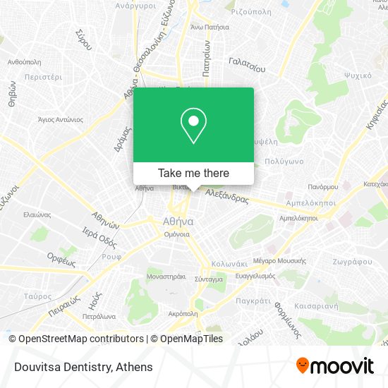 Douvitsa Dentistry map
