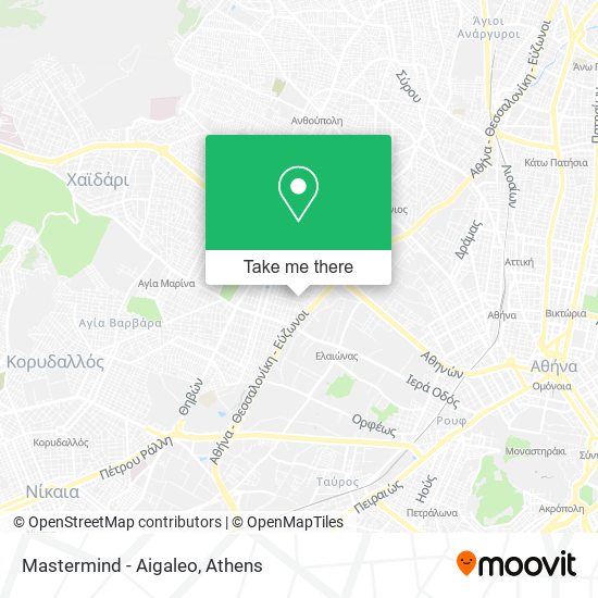 Mastermind - Aigaleo map