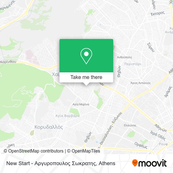 New Start - Αργυροπουλος Σωκρατης map