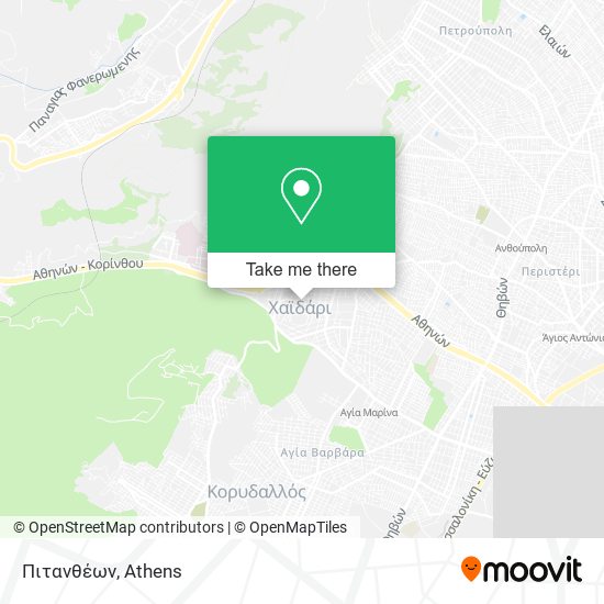 Πιτανθέων map