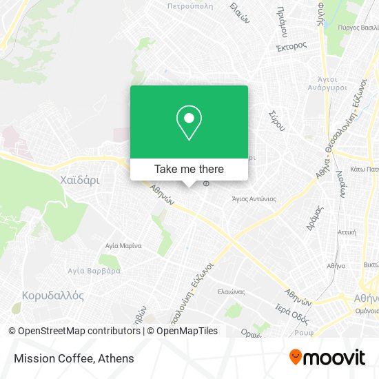Mission Coffee map