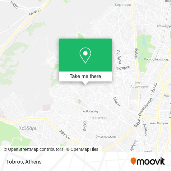 Tobros map