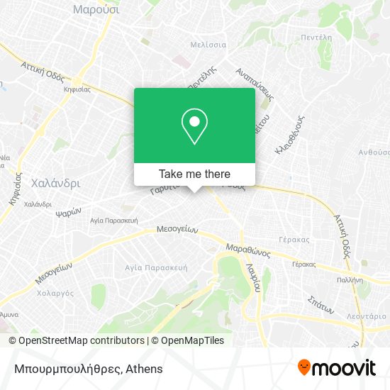 Μπουρμπουλήθρες map