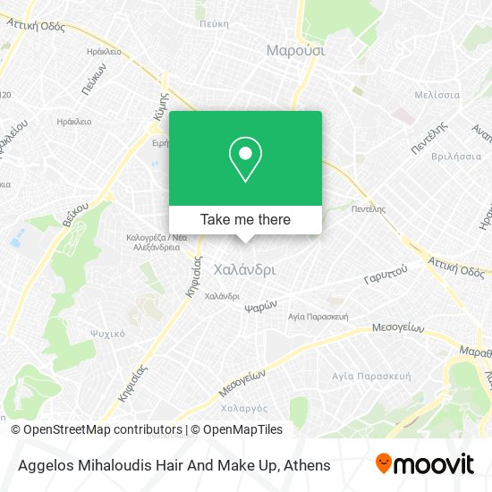 Aggelos Mihaloudis Hair And Make Up map