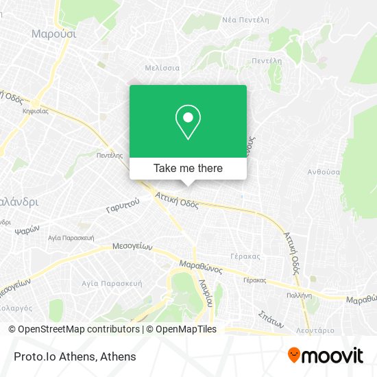 Proto.Io Athens map