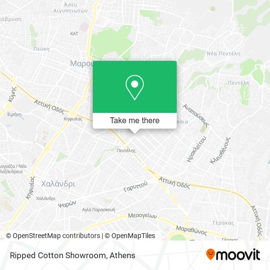 Ripped Cotton Showroom map