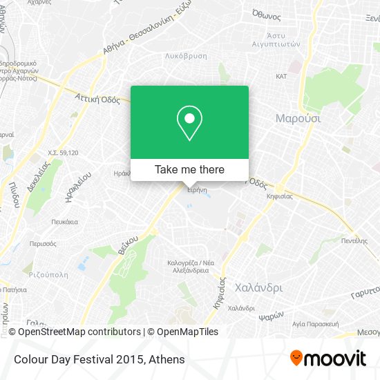Colour Day Festival 2015 map