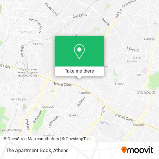 The Apartment Book map
