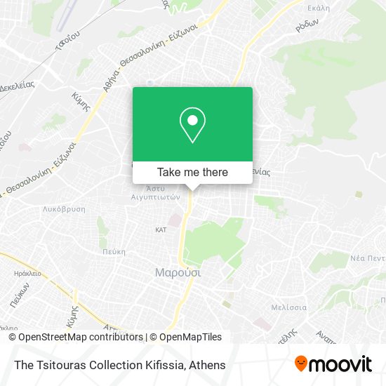 The Tsitouras Collection Kifissia map