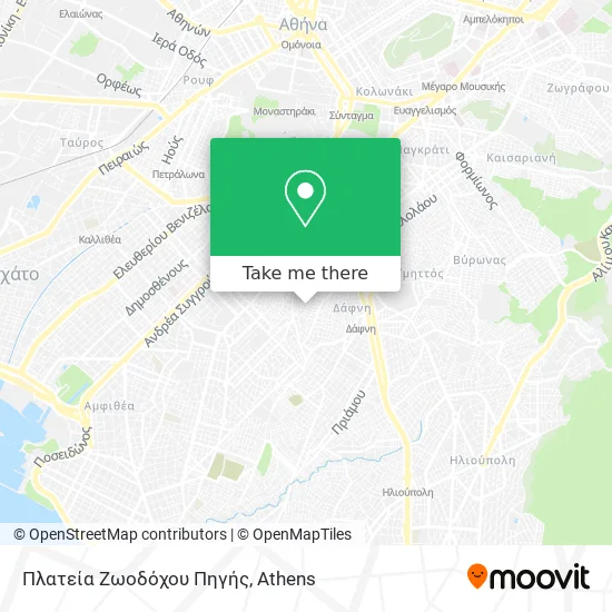Πλατεία Ζωοδόχου Πηγής map