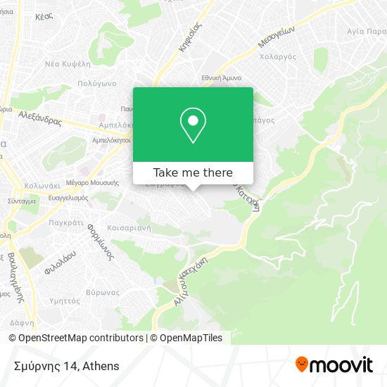Σμύρνης 14 map