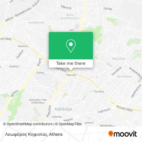 Λεωφόρος Κηφισίας map
