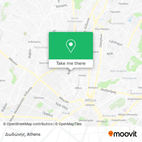 Δωδώνης map
