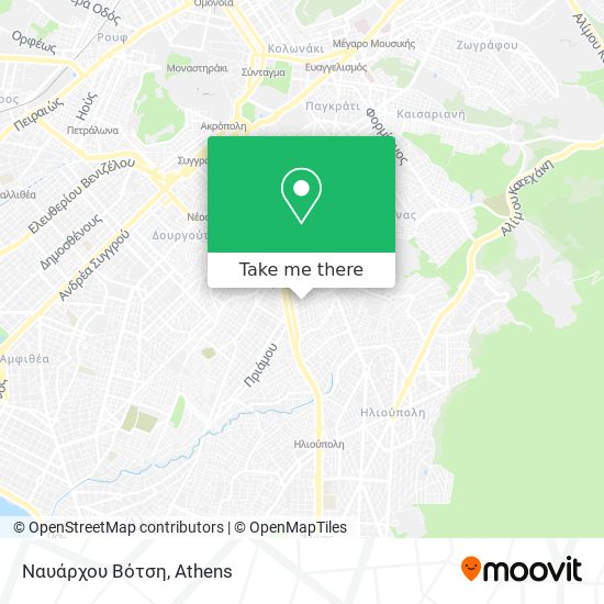 Ναυάρχου Βότση map