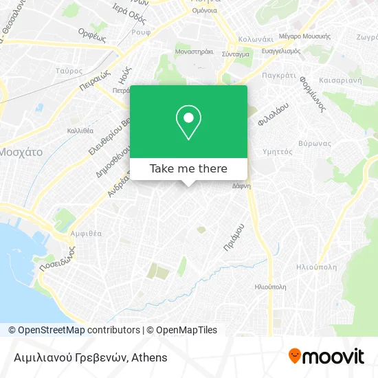 Αιμιλιανού Γρεβενών map