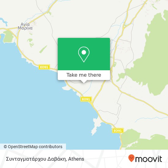 Συνταγματάρχου Δαβάκη map