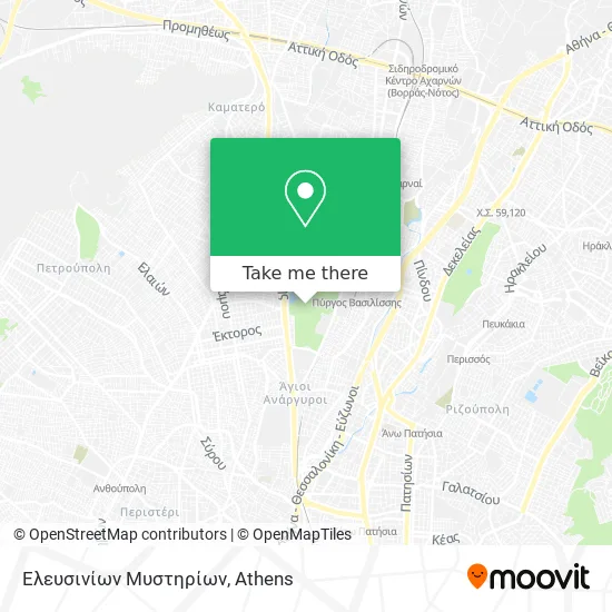 Ελευσινίων Μυστηρίων map