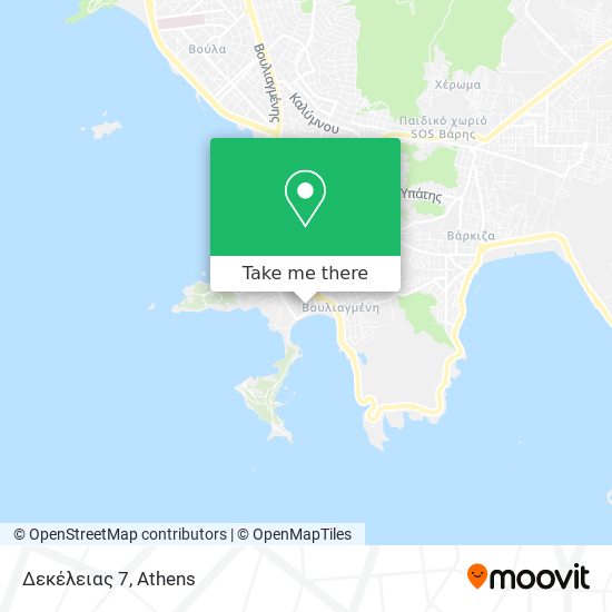 Δεκέλειας 7 map