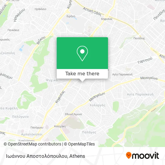 Ιωάννου Αποστολόπουλου map