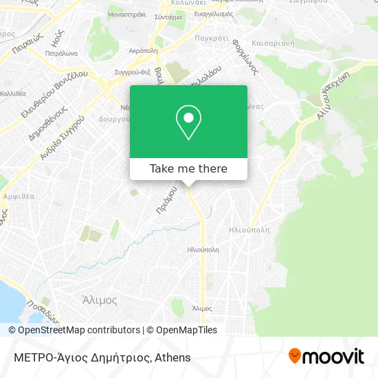 ΜΕΤΡΟ-Άγιος Δημήτριος map