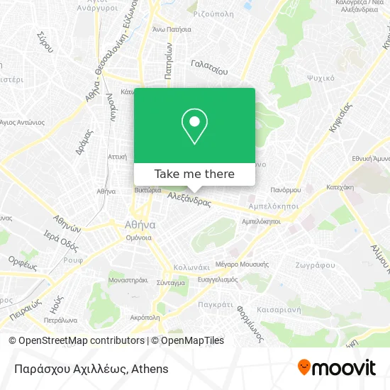Παράσχου Αχιλλέως map